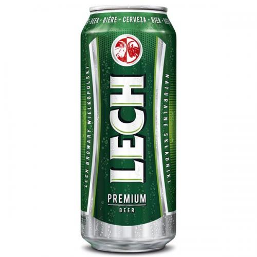 Lech Premium blik á 0,50 liter